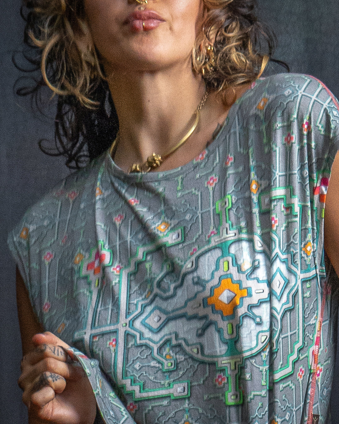 Woman T-Shirt Surfer / Bio Farms Bamboo - HUIRRRIKA